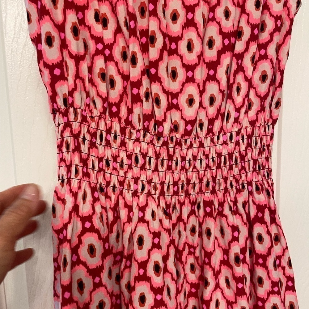 New with tag - Kate spade silk posy ikat elasticated dress - Picture 6 of 9